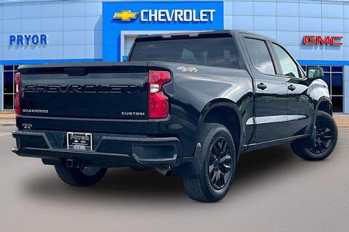 Black 2023 Chevrolet Silverado 1500 Custom
