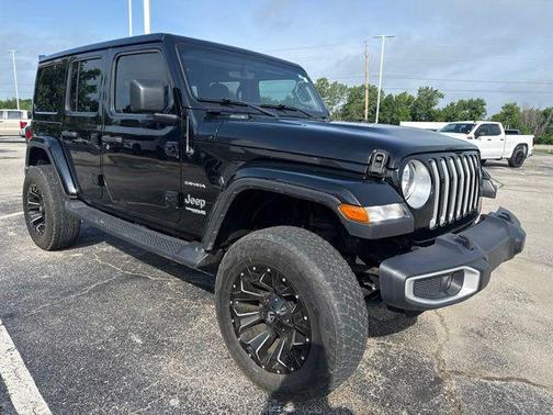 Black Clearcoat 2020 Jeep Wrangler Unlimited Sahara
