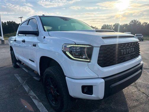 Super White 2019 Toyota Tundra TRD Pro 5.7L V8