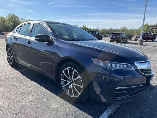 Fathom Blue Pearl 2017 Acura TLX w/Technology Package