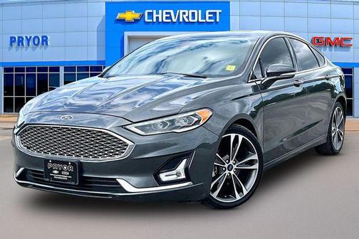 MAGNETIC METALLIC 2020 Ford Fusion Titanium