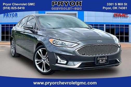MAGNETIC METALLIC 2020 Ford Fusion Titanium