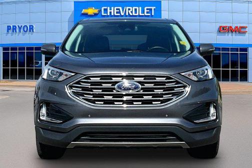 Carbonized Gray Metallic 2024 Ford Edge Titanium