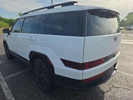 Serenity White 2025 Hyundai SANTA FE Calligraphy