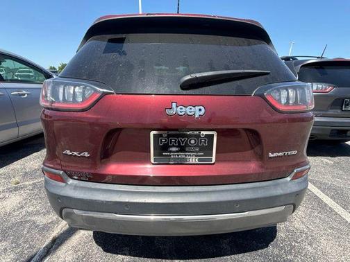Velvet Red Pearlcoat 2019 Jeep Cherokee Limited