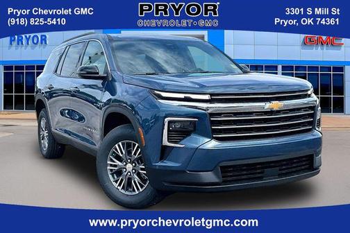 Lakeshore Blue Metallic 2026 Chevrolet Traverse LT