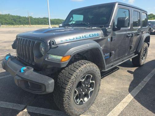 Granite Crystal Metallic Clearcoat 2021 Jeep Wrangler Unlimited 4xe Rubicon