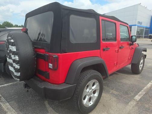 Firecracker Red Clearcoat 2016 Jeep Wrangler Unlimited Sport