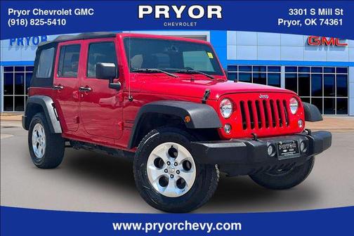 Firecracker Red Clearcoat 2016 Jeep Wrangler Unlimited Sport