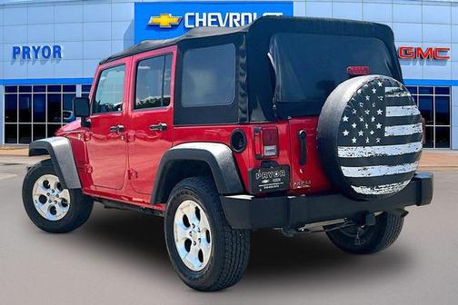 Firecracker Red Clearcoat 2016 Jeep Wrangler Unlimited Sport