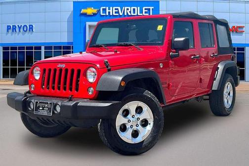 Firecracker Red Clearcoat 2016 Jeep Wrangler Unlimited Sport