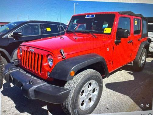 Firecracker Red Clearcoat 2016 Jeep Wrangler Unlimited Sport