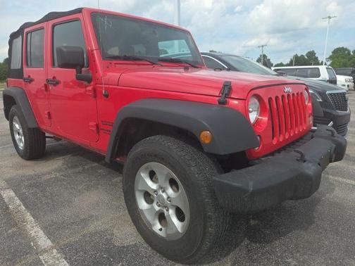 Firecracker Red Clearcoat 2016 Jeep Wrangler Unlimited Sport