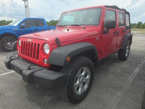 Firecracker Red Clearcoat 2016 Jeep Wrangler Unlimited Sport