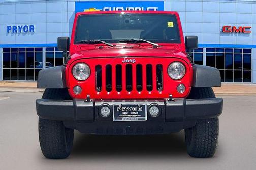 Firecracker Red Clearcoat 2016 Jeep Wrangler Unlimited Sport