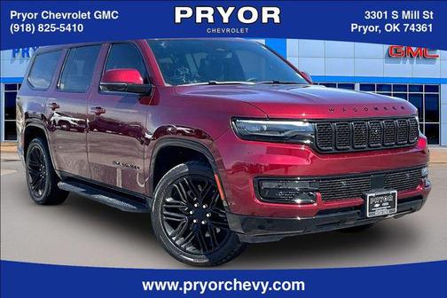 Velvet Red Pearlcoat 2022 Jeep Wagoneer Series III Carbide 4x4