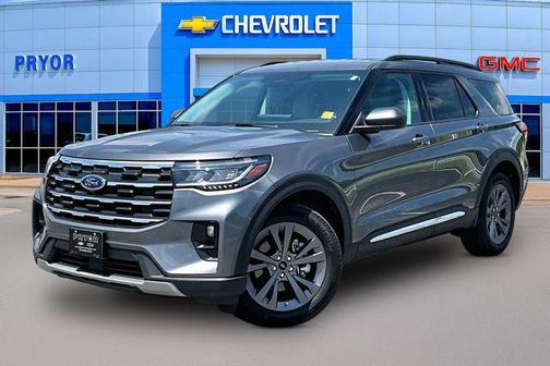 Carbonized Gray Metallic 2025 Ford Explorer Active