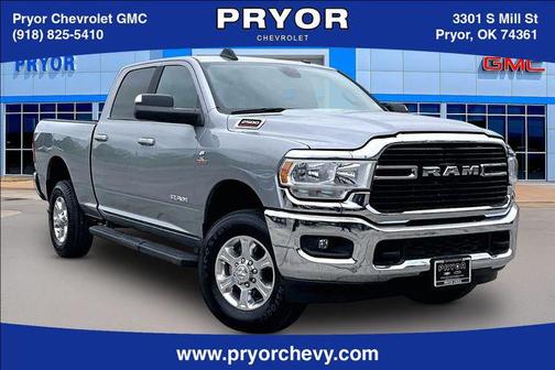 Billet Silver Metallic Clearcoat 2021 RAM 2500 Big Horn Crew Cab 4x4 6'4' Box