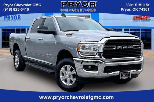 Billet Silver Metallic Clearcoat 2021 RAM 2500 Big Horn Crew Cab 4x4 6'4' Box