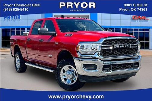 Flame Red Clearcoat 2020 RAM 2500 Tradesman Crew Cab 4x4 6'4' Box