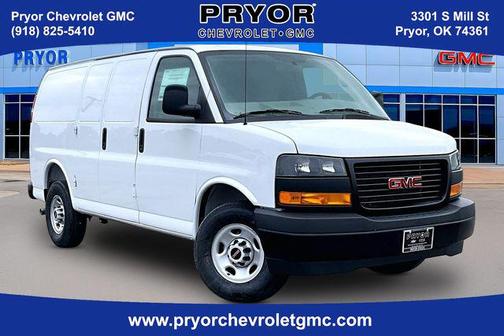 Summit White 2026 GMC Savana 2500 Work Van