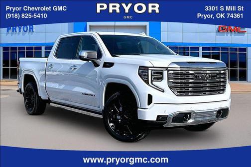 Glacier White Tricoat 2026 GMC Sierra 1500 Denali