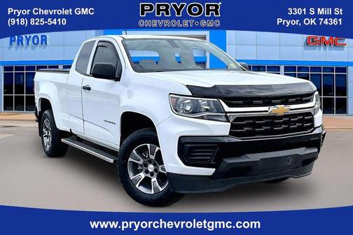 Summit White 2022 Chevrolet Colorado WT