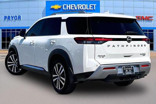 Pearl White Tricoat 2024 Nissan Pathfinder Platinum 4WD