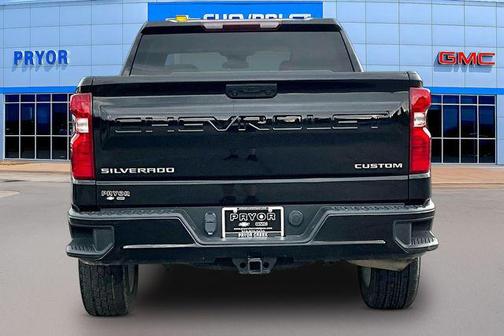 Black 2023 Chevrolet Silverado 1500 Custom
