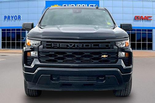 Black 2023 Chevrolet Silverado 1500 Custom