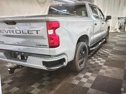 Gray 2024 Chevrolet Silverado 1500 Custom