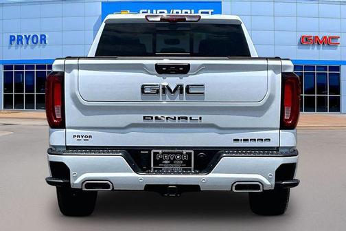 Glacier White Tricoat 2026 GMC Sierra 1500 Denali Ultimate