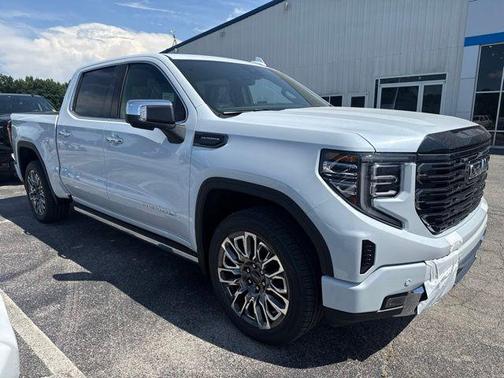 Glacier White Tricoat 2026 GMC Sierra 1500 Denali Ultimate