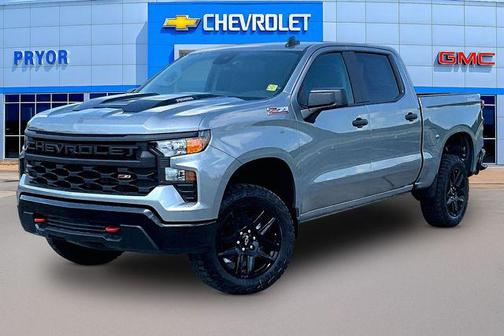 Sterling Gray Metallic 2026 Chevrolet Silverado 1500 Custom Trail Boss