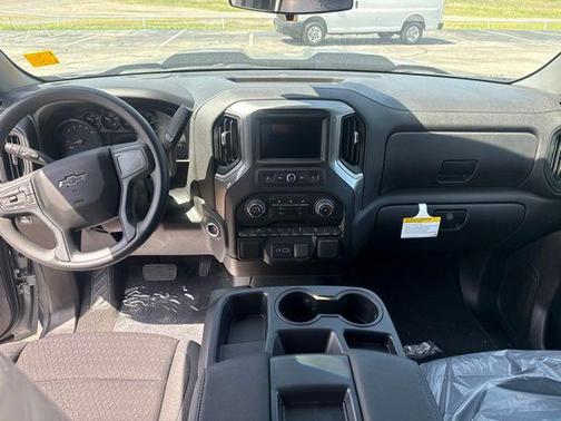 Sterling Gray Metallic 2026 Chevrolet Silverado 1500 Custom Trail Boss