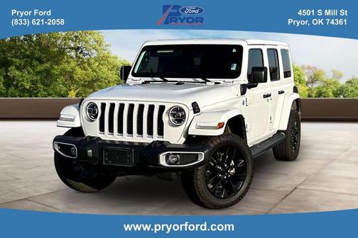 Bright White Clearcoat 2021 Jeep Wrangler Unlimited 4xe Sahara