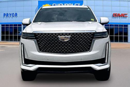 Crystal White Tricoat 2024 Cadillac Escalade Premium Luxury