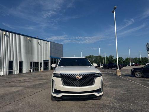Crystal White Tricoat 2024 Cadillac Escalade Premium Luxury
