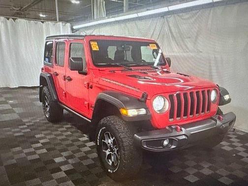 Firecracker Red 2023 Jeep Wrangler Rubicon