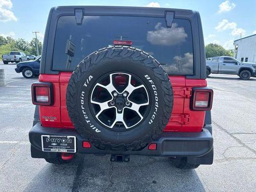 Firecracker Red 2023 Jeep Wrangler Rubicon