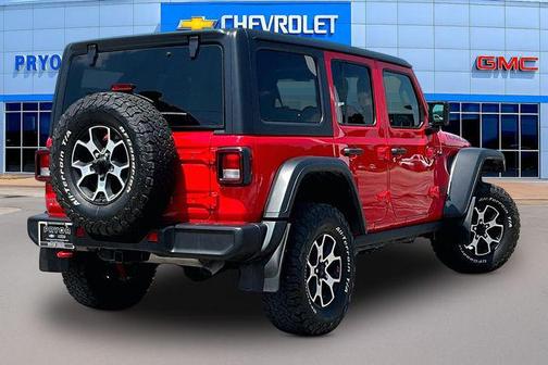 Firecracker Red 2023 Jeep Wrangler Rubicon