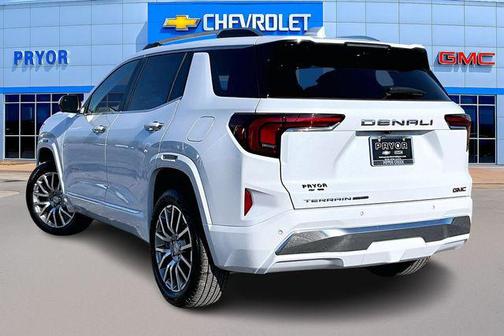 Glacier White Tricoat 2026 GMC Terrain Denali