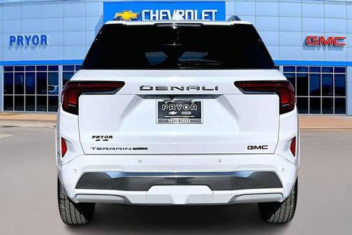 Glacier White Tricoat 2026 GMC Terrain Denali