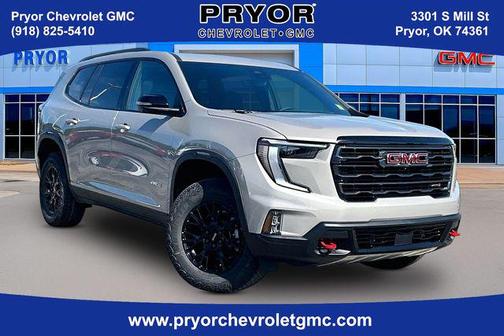 Riverstone Metallic 2026 GMC Acadia AT4 AWD