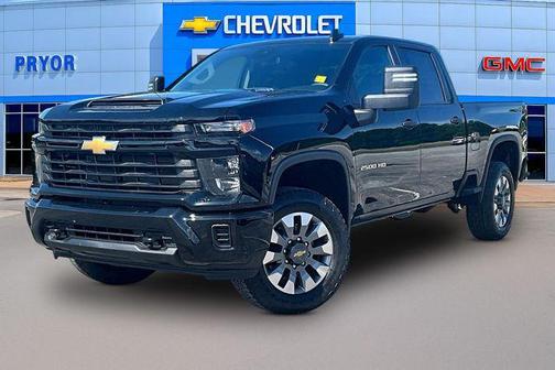 Black 2026 Chevrolet Silverado 2500 Custom