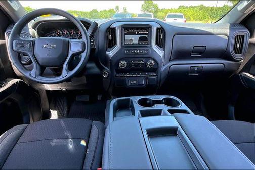 Sterling Gray Metallic 2026 Chevrolet Silverado 1500 Custom Trail Boss