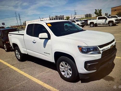 Summit White 2022 Chevrolet Colorado LT