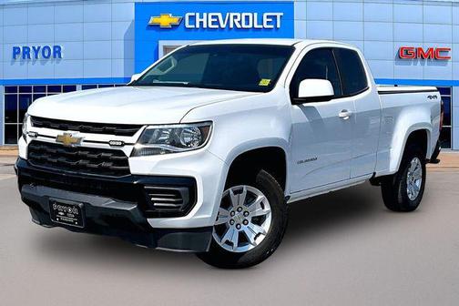 Summit White 2022 Chevrolet Colorado LT