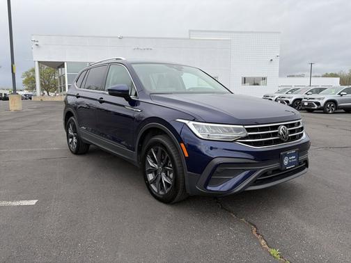 Atlantic Blue 2023 Volkswagen Tiguan 2.0T SE