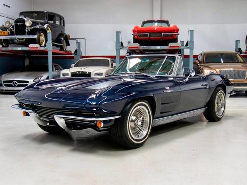 Blue 1963 Chevrolet Corvette
